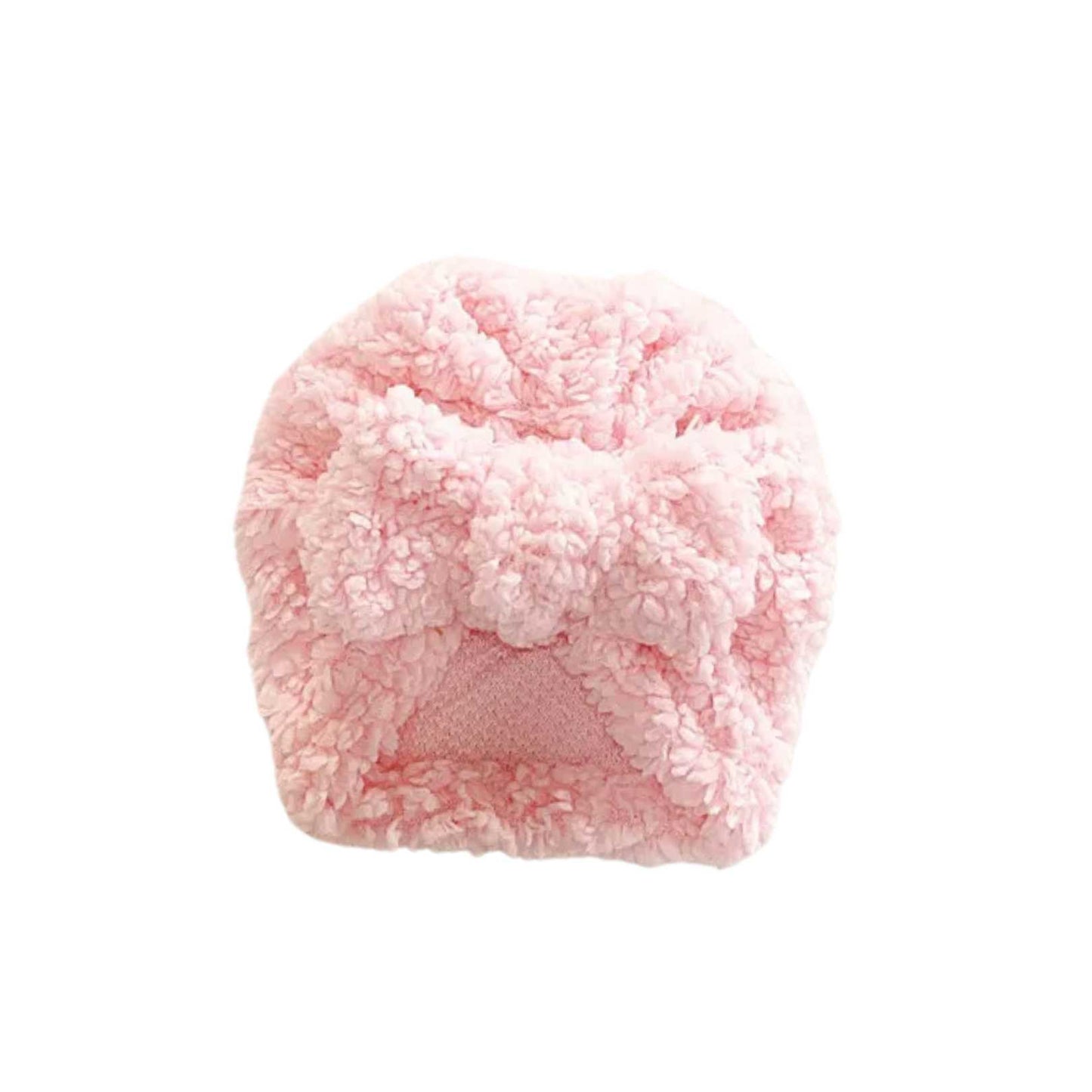 Plush Pink Baby Turban